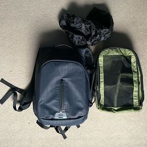 Grey Beaspire waterproof camera bag witwand external usb charging port